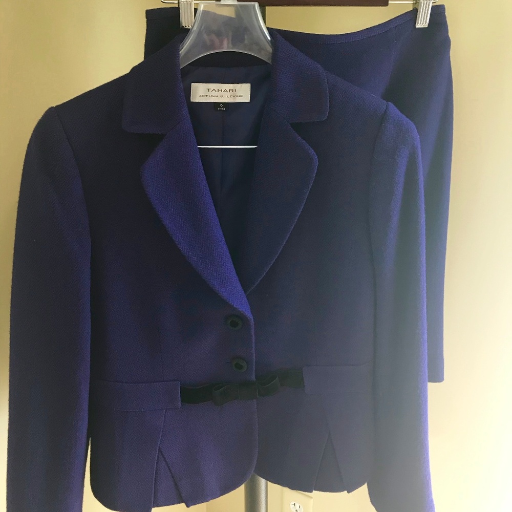 Tahari Wool Suit